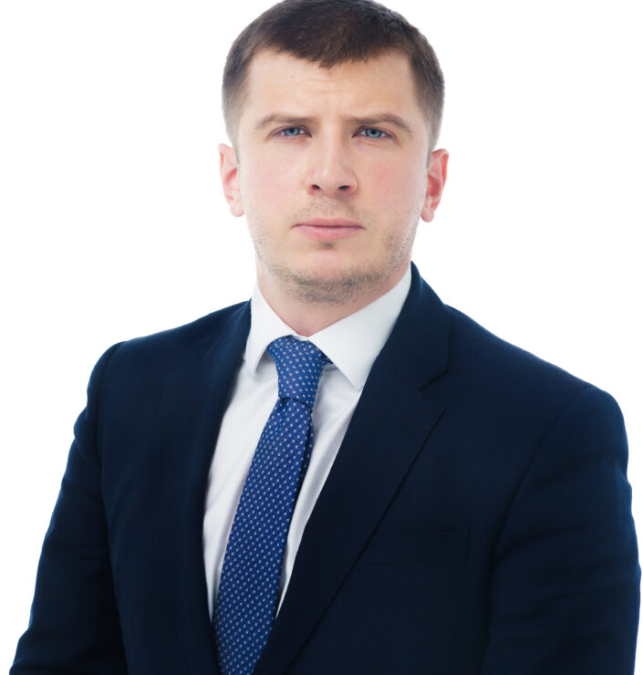 Портрет бизнесмена в студии